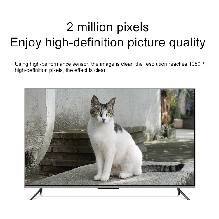 Q4 2.0 Million Pixels 1080P HD Wireless IP Camera, Support Motion Detection & Two-way Audio & Infrared Night Vision & TF Card, US Plug, Q4 Q4 2.0 Million Pixels 1080P HD Wireless IP Camera, Support Motion Detection & Two-way Audio & Infrared Night Vision & TF Card, US Plug, Q4